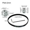 Synchronizer Pulley 20 Teeth Timing Pulley 20&36 Teeth 36 Teeth Timing Pulley