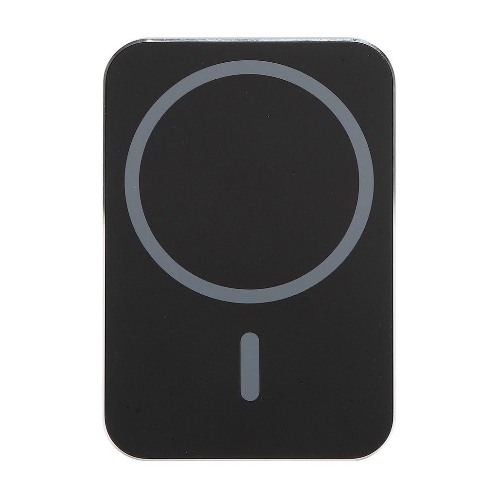15W Square Magnetic Suction Wireless Charger Car Mobile Phone Holder Fast ChargingGrey