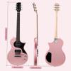 Electric Guitar Professional Solid Wood Guitar Stringed Musical Instrument Poplar Body Hard Maple Neck Laurel Wood