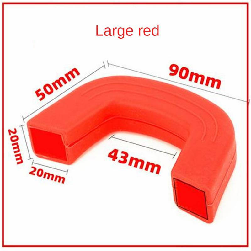 Silikon Hitzeschutz Topfgriff Hitzebeständiger Topfgriff Set Edelstahl Topfohrabdeckung Anti-Rutsch Griffset Küchenwerkzeug