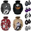 Nightmare Before Christmas Sally And Jack Skellington 3d Hoodie Sweatshirt In Various Sizes