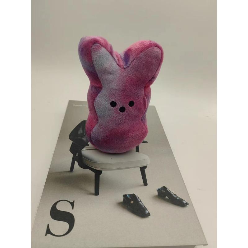 

New Peeps Rabbit Easter Cartoon Rabbit Plush Doll 1pcs белый