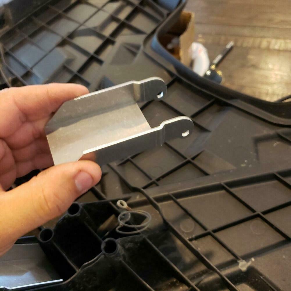 Kit de Soportes de Bisagra para Tapa de Repuesto de Cubierta de Almacenamiento Frontal de Aluminio Para Polaris Sportsman 450 570 850 2015 2016 2017
