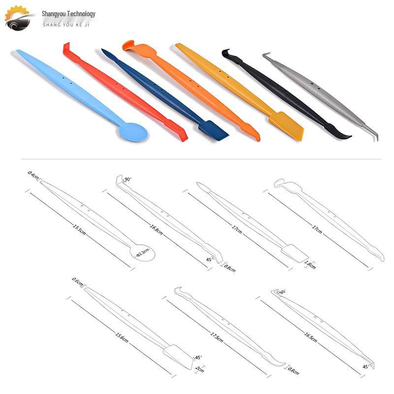 Magnetic Edge Trimming 7-Piece Set for Auto Wraps