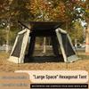 Portable 12m² Rain & Sunproof Wind-Resistant Floor-to-Ceiling Window Camping Equipment