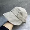 25 Cotton And Linen Small Fresh And Elegant Fisherman'S Hat Children Summer Breathable Ponytail Hole Sunscreen Cap Light And Thin
