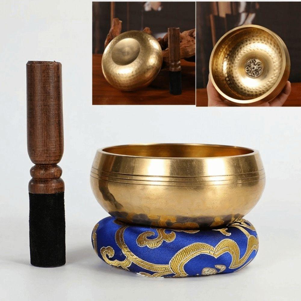 Stress Relief Nepalese Singing Bowl Home Decor Bowl Ornaments  Mindfulness Practice