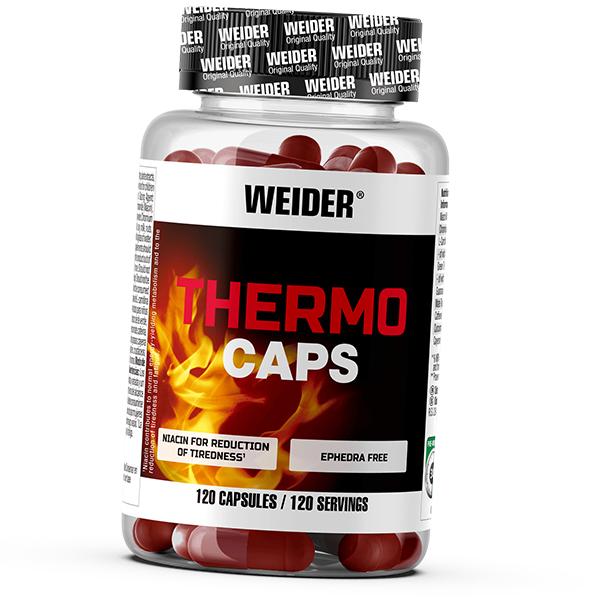 Жиросжигатель на основе растительных компонентов, Thermo Caps, Weider  120капс (02089008)