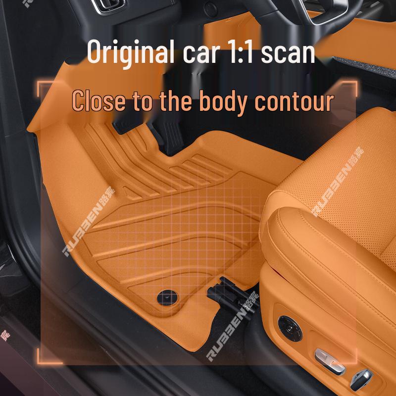 Ideal i6 Full Surround TPE Floor Mats for Five-Seater Cars, 25 Models