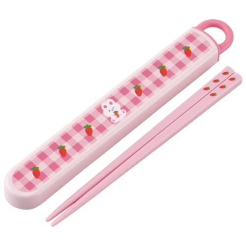 

Skater Chopsticks and Chopstick Case Set, Carrot, 16.5cm, for Children, Antibacterial, Made in Japan, ABS2AMAG-A