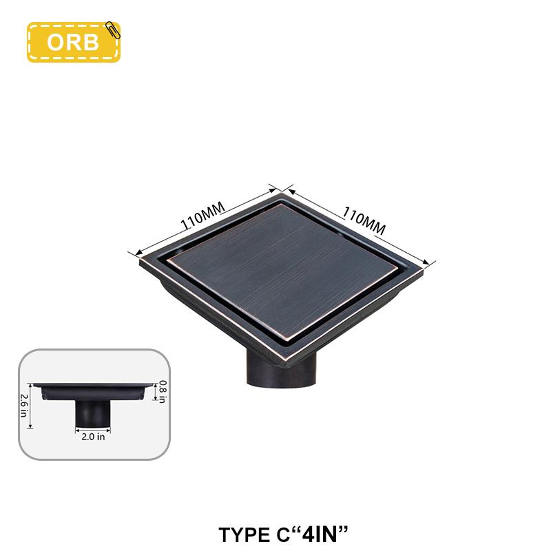 Sifon de Pardoseală Pătrat Inoxidabil Invizibil Deodorant Filtru de Gunoi Sifon Sifon de Pardoseală Duș Filtru de Apă Accesorii Baie