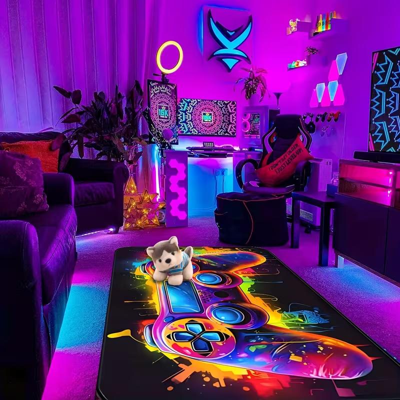 Game Controllers Printed Decorative Carpets Anti Slip Carpets Living Rooms Floor Mats Indoor and Outdoor Decorative Carpets