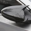 Mirror Cover for KIA K3 Cerato Forte 2019-2022 Rearview Side Mirror Cover Wing Cap Exterior Door Rear View Case Trim Carbon Fiber