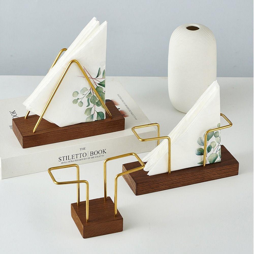 Space-Saving Metal Napkin Holders Freestanding Vertical Napkin Dispenser Kitchen