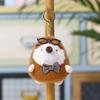 Plush Hedgehog Keychain With Cartoon Eyes For Kids And Collectors