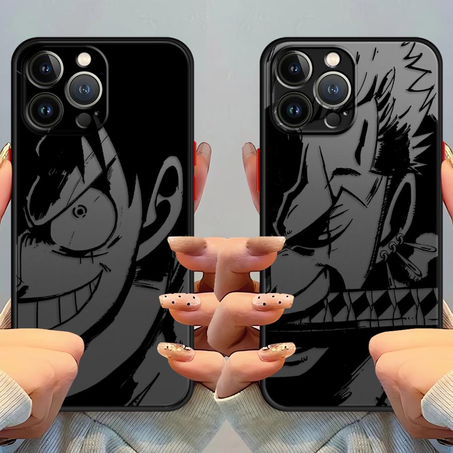 Anime One P-Piece Case for iPhone 17 Pro Max XS XR 14 Air 16 Plus 13 Mini 15 12 7 8 SE 11 Funda Back Phone Cover