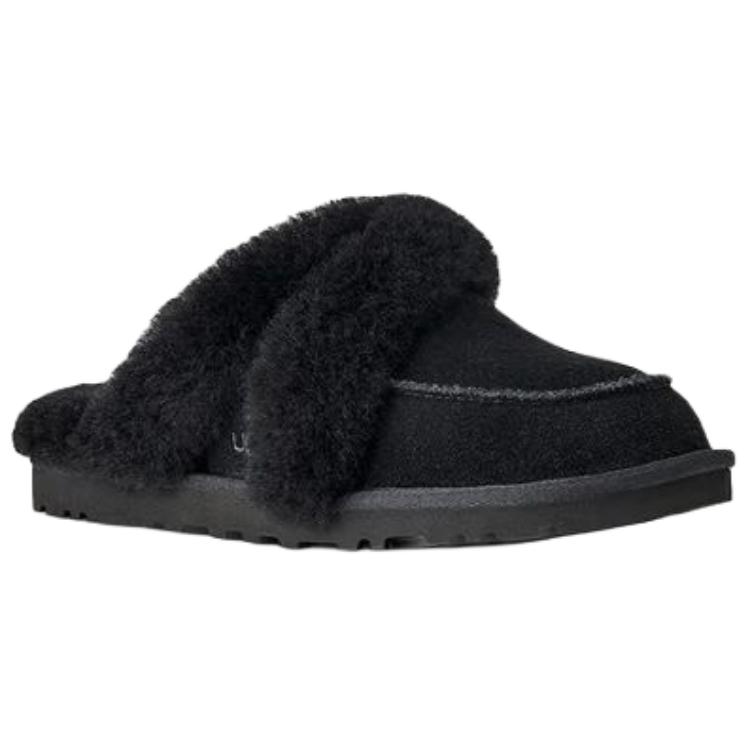 UGG Leisure Fashion Slip-On EVA Anti-Wear Open-Toe Slippers Women slippers Black 1174571-BLK