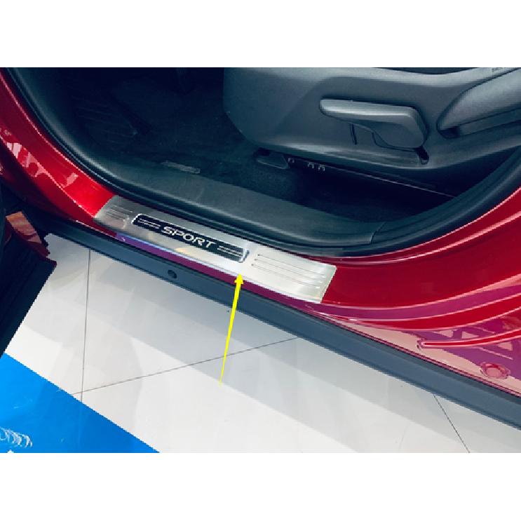 Door Sill Steel Trim Protector Guard Cover For - Toyota Highlander