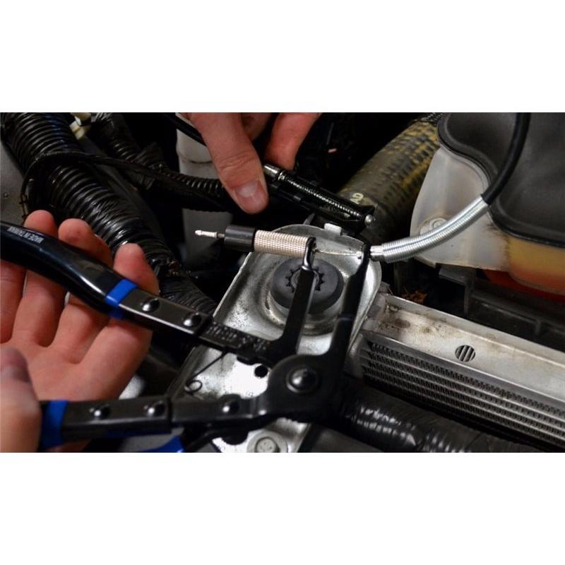 2FT Flexible Wire Hose Clamp Pliers Long Reach Bendable for Fuel Oil Water Hose Automotive Tool