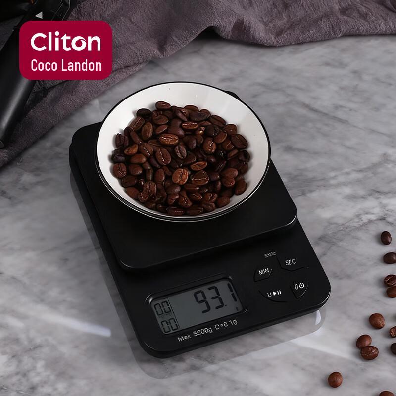 CLITON Smart Digital Kitchen Scale with Timer