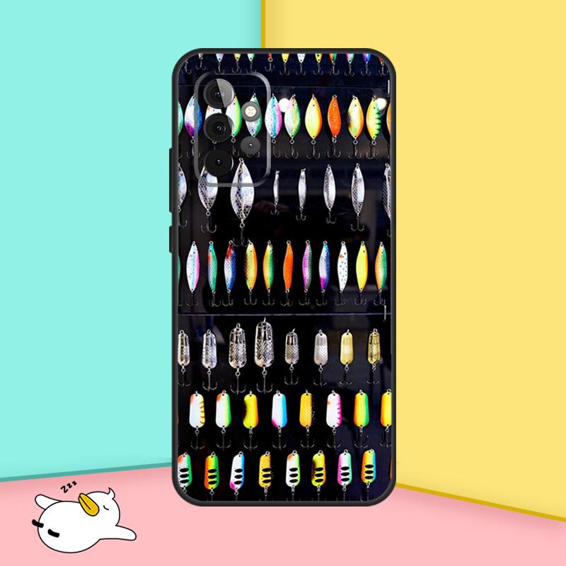 Fishing Tackle Case For Samsung Galaxy A55 A35 A25 A15 A51 A71 A12 A32 A52 A13 A33 A53 A14 A34 A54 Cover
