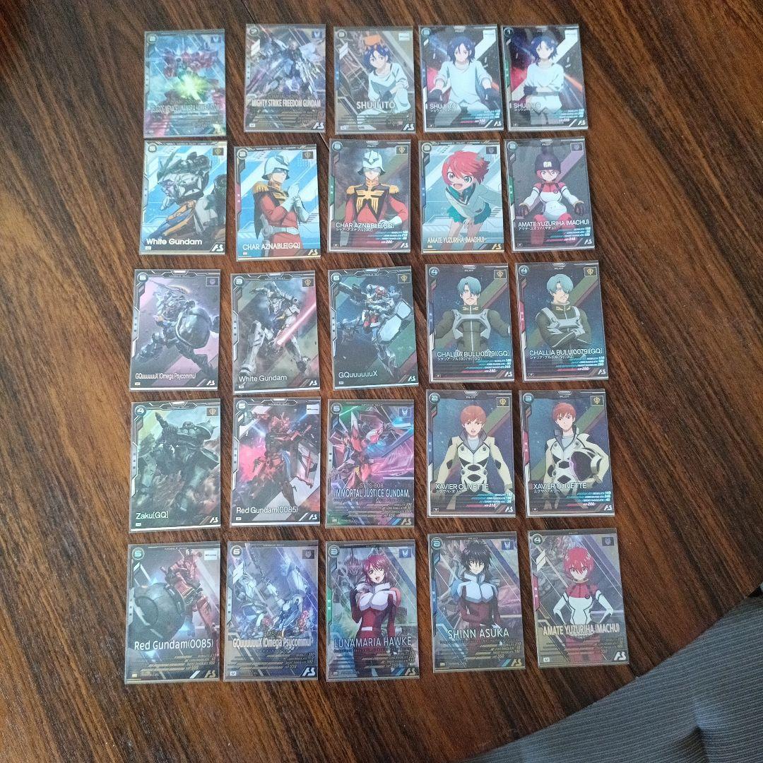 Used Mobile Suit Gundam Arsenal Base Card Summary
