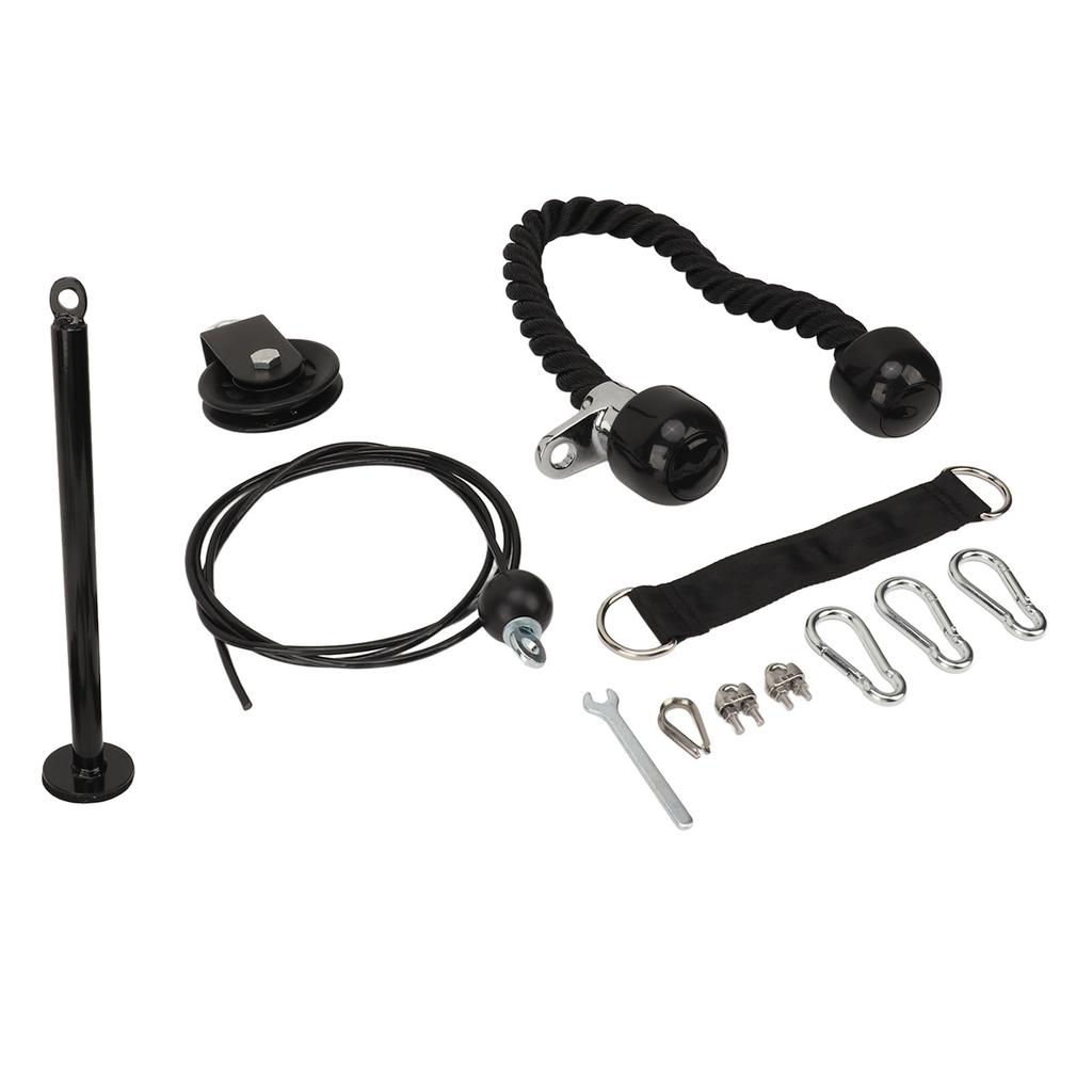 Weight Cable Pulley System DIY Weight Pulley System Workout Pulley System Home Gym Fitness