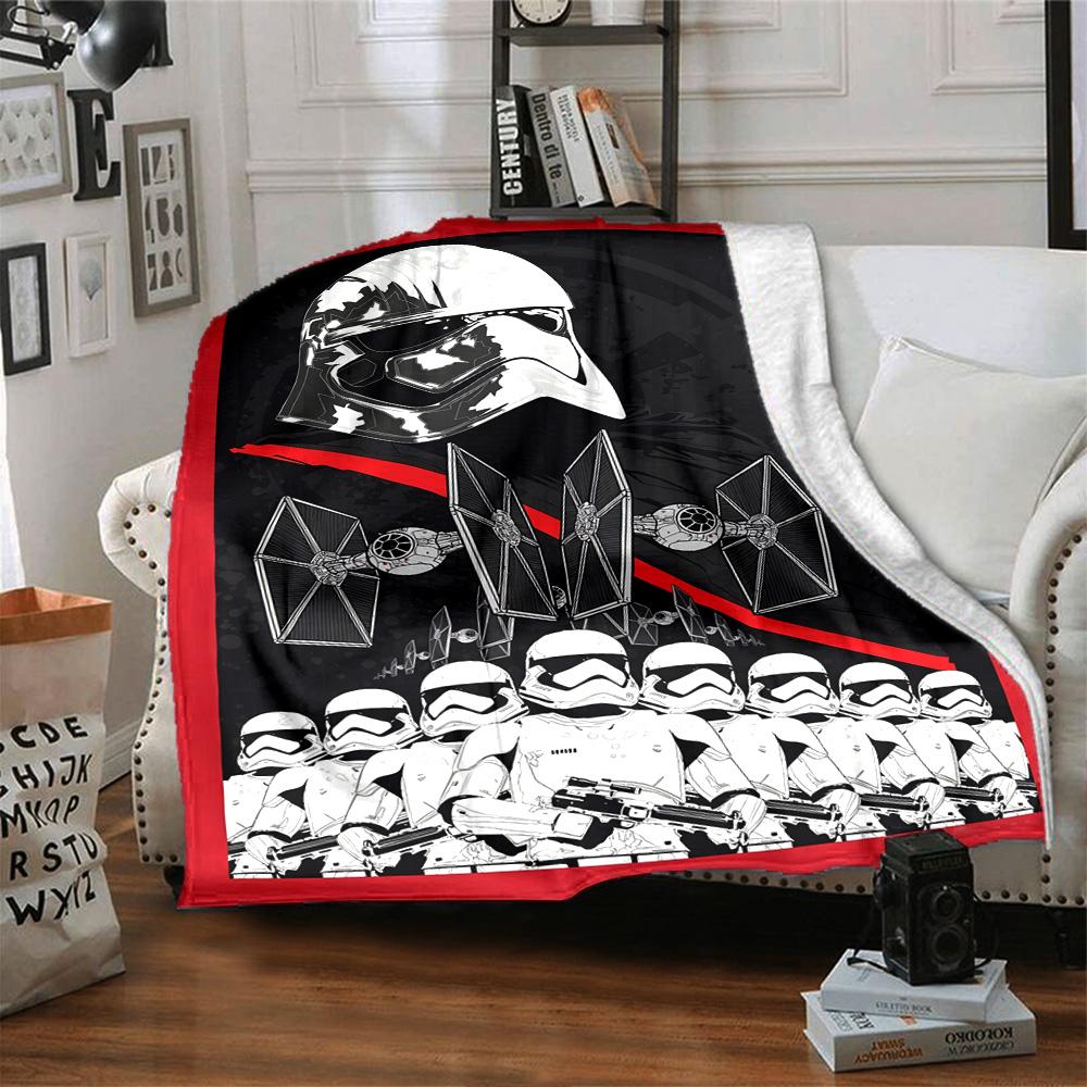 Star Wars Blanket Warmthful Decor Great for Bed Sofa Livingroom Four Seasons Multipurpose Stylish Decor Perfect Gift for Relatives and Friends