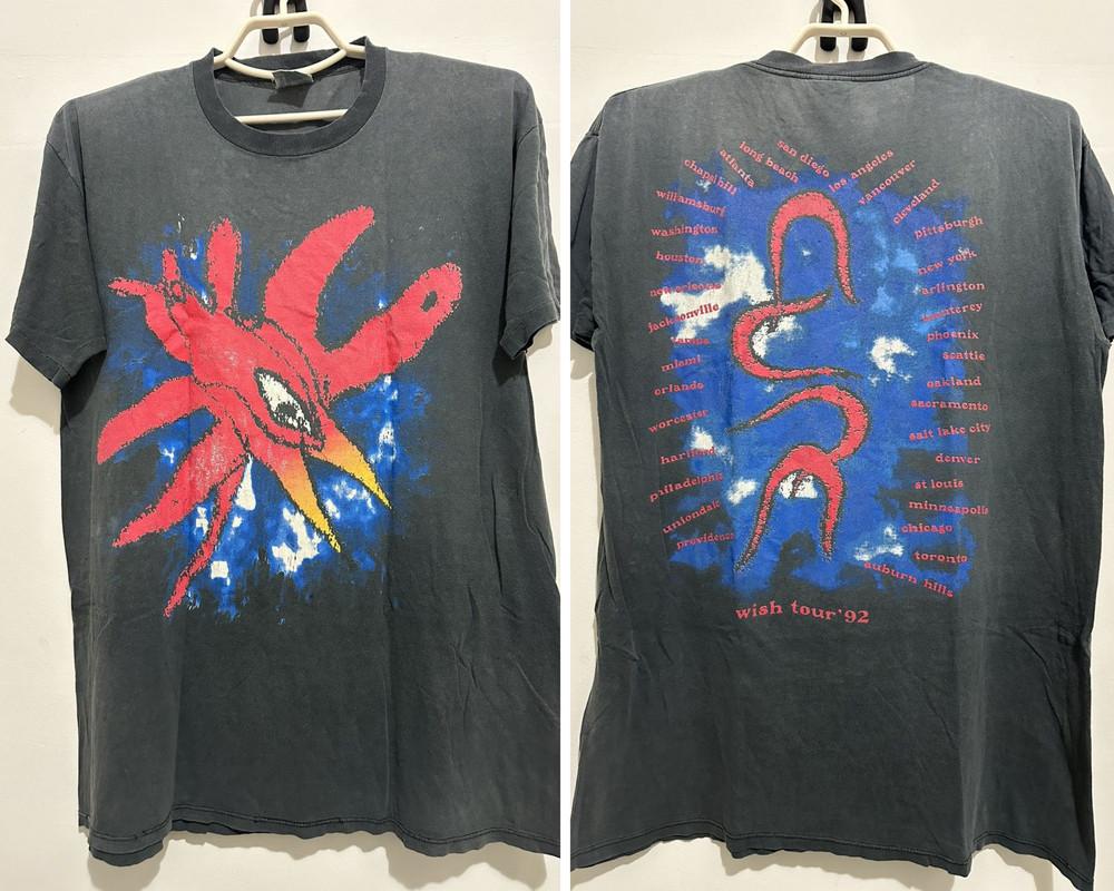 

Винтажная футболка The Cure Wish Tour 92 1990-х годов Унисекс XXXXL
