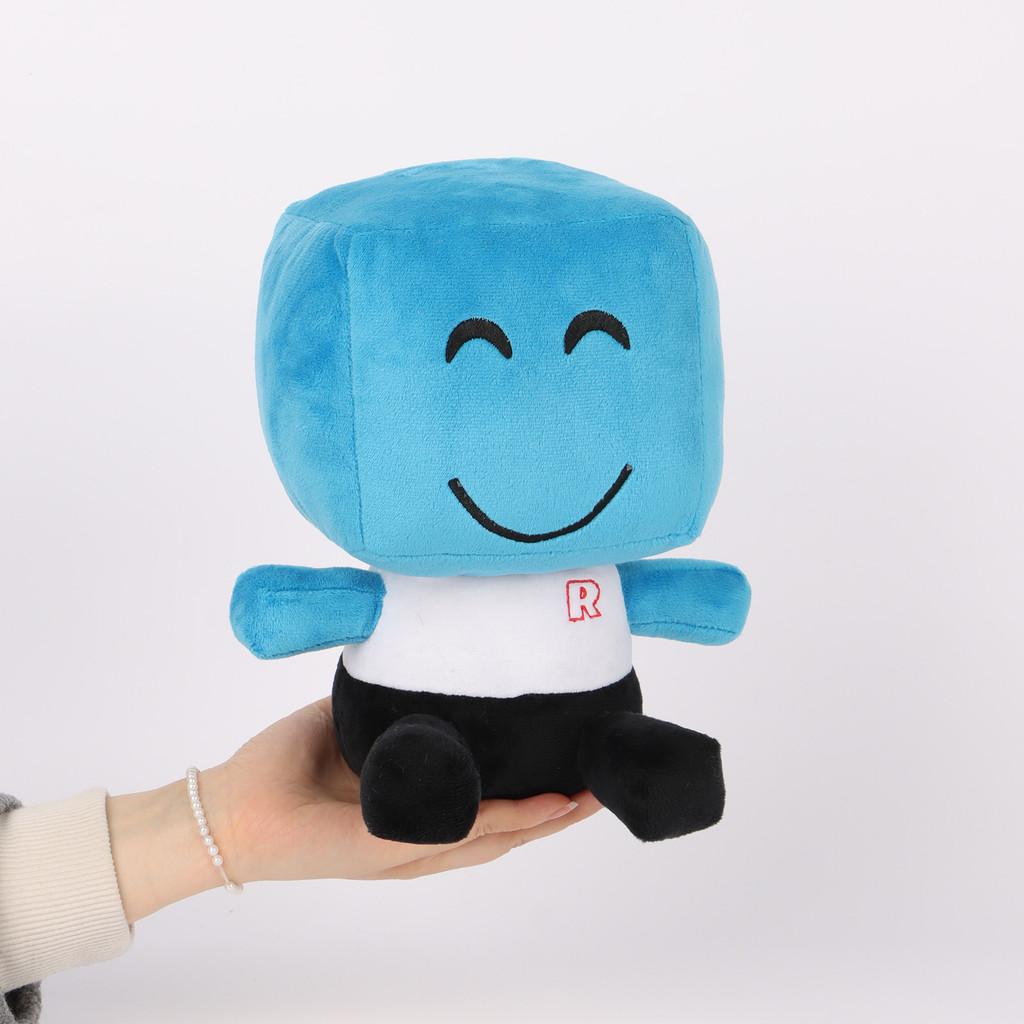 Toslow Plush Blue Face Emoji Soft Toy With Pp Cotton Filling For Kids And Adults