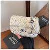 2025 New Fashion Versatile Chain Small Square Bag Summer Rhombus Shoulder Messenger Bag Women