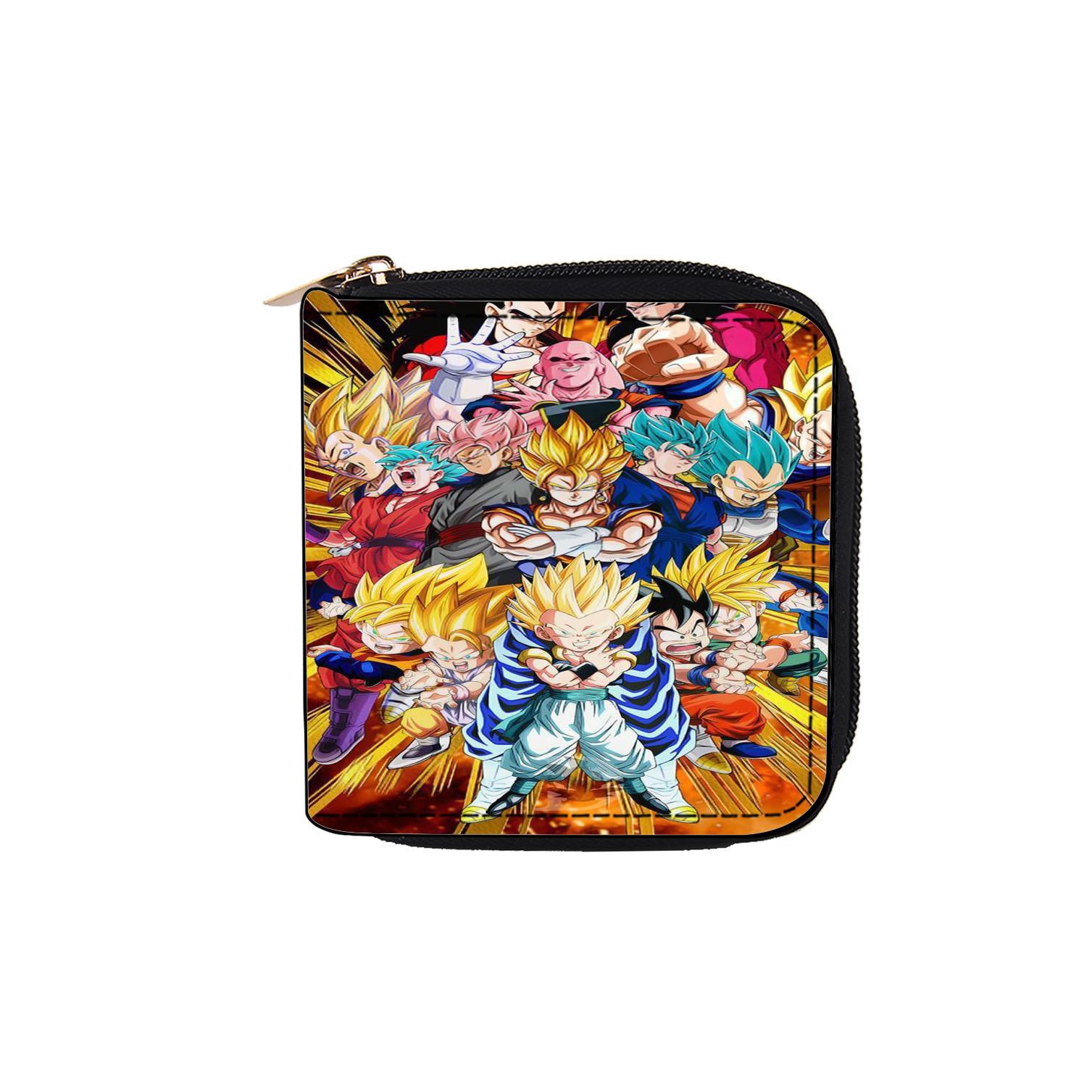 

Dragon Ball Short Zipper Pocket Wallet Clutch Wallet