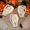Halloweens Coffin Silicone Mould for Lanterns Candle and Craft With Detailed Engraving