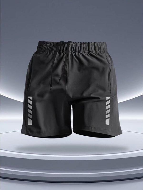 

Ice Silk Quick-Dry Men s Running Shorts with Back Pocket for Phone Small чёрный