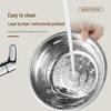 304 Stainless Steel Round Soup Bowls Set