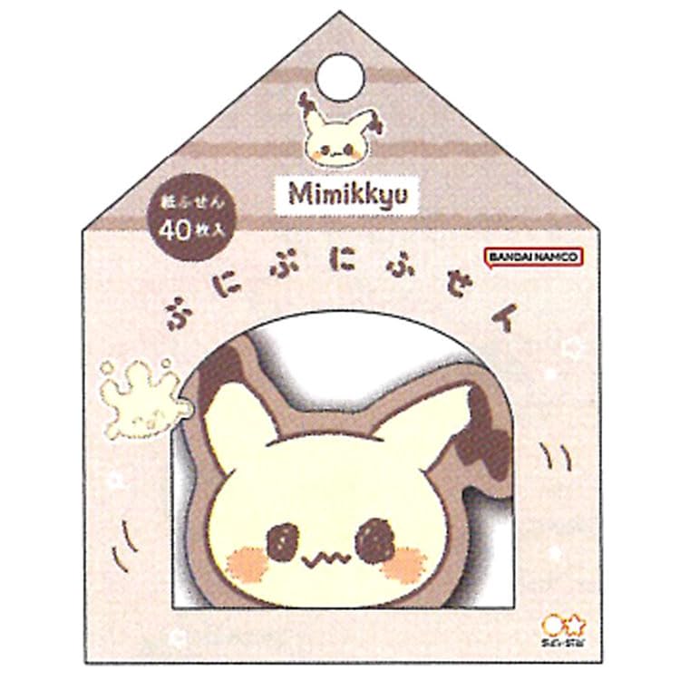 Sunstar Stationery Pocket Monster Squishy Sticky Notes Mimikkyu 808581 PokePeace 2nd Edition