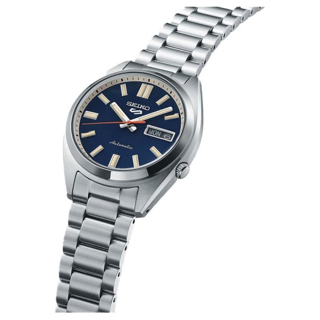 Seiko 5 100m Water Resistant Automatic Mechanical Movement Stainless Steel Strap Watch 37.4mm SRPK87K1