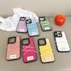 For Apple 17 Promax Leather Bow Simple Phone Case for IPhone 16 Anti Fall Women's New 14