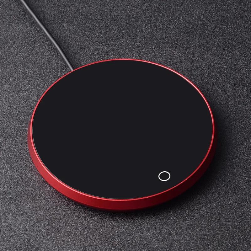 Mini Tragbarer USB Tassenwärmer Kaffeetasse Heizuntersetzer Smart Thermostatische Heizplatte Milch Tee Kaffee Wasser Thermostatische Erwärmung