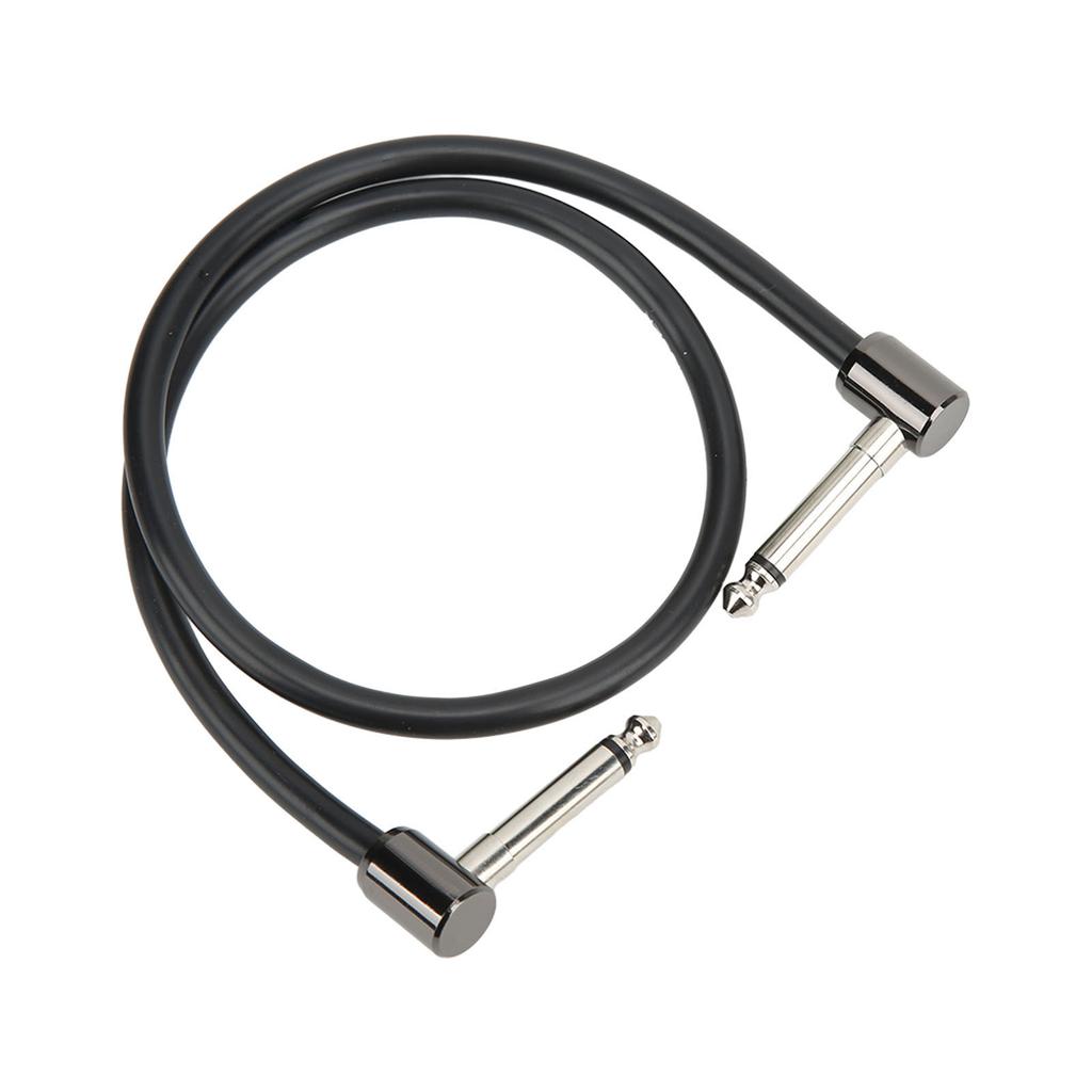 FC‑20 Effects Cable Right Angle Connector Acoustic Guitar Patch Pedal Cord Audio Accessory 50CM