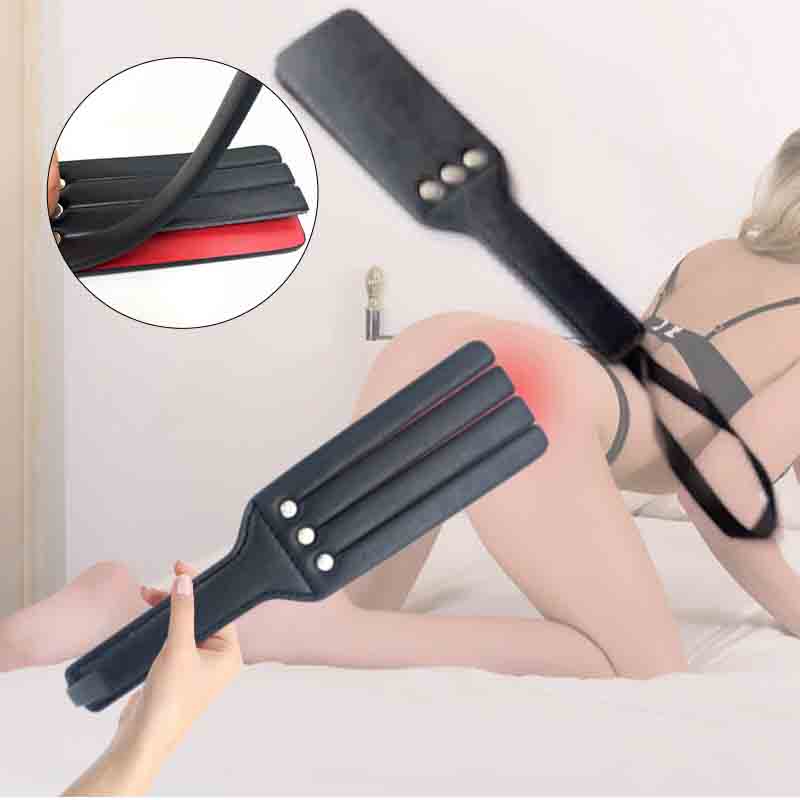Kožený bič Výprask Pádlo Fetish Flogger Latigo Bdsm Erotické sexuální hračky Sm Bondage Produkty pro dospělé Sex Shop Flirtování