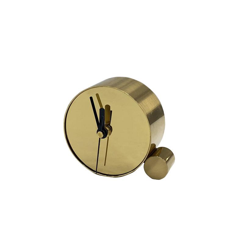 

Современные простые украшения для часов, персонализированные и креативные часы для гостиной, настольные часы, рабочий стол, круглые маятниковые часы