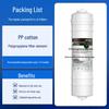 10-Inch Quick Connect Five-Stage Ultrafiltration Water Purifier Filter Cartridge for Kitchen & Home
