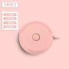 Solid Color Doubleside 150cm/60 Inches Retractable Tape Ruler with Buckle for Tailor Soft Ruler Dressmaking Sewing Accessories