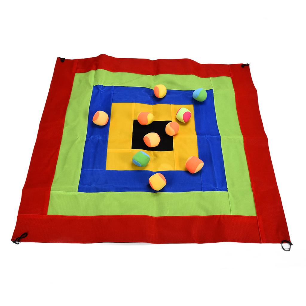Self Stick Dart Board Toy Set Fabric Dart Board Sticky Balls Kids Catch Toss Ball Outside