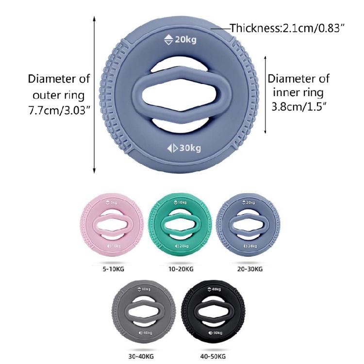 Hand Grip Strengthener Finger Exerciser Forearm Rings Hand Exerciser Squeezer