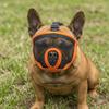 Soft Short Snout Muzzle Breathable Short Snout Dog Muzzle Snug Fit Flat Face Muzzle  Lick Stop