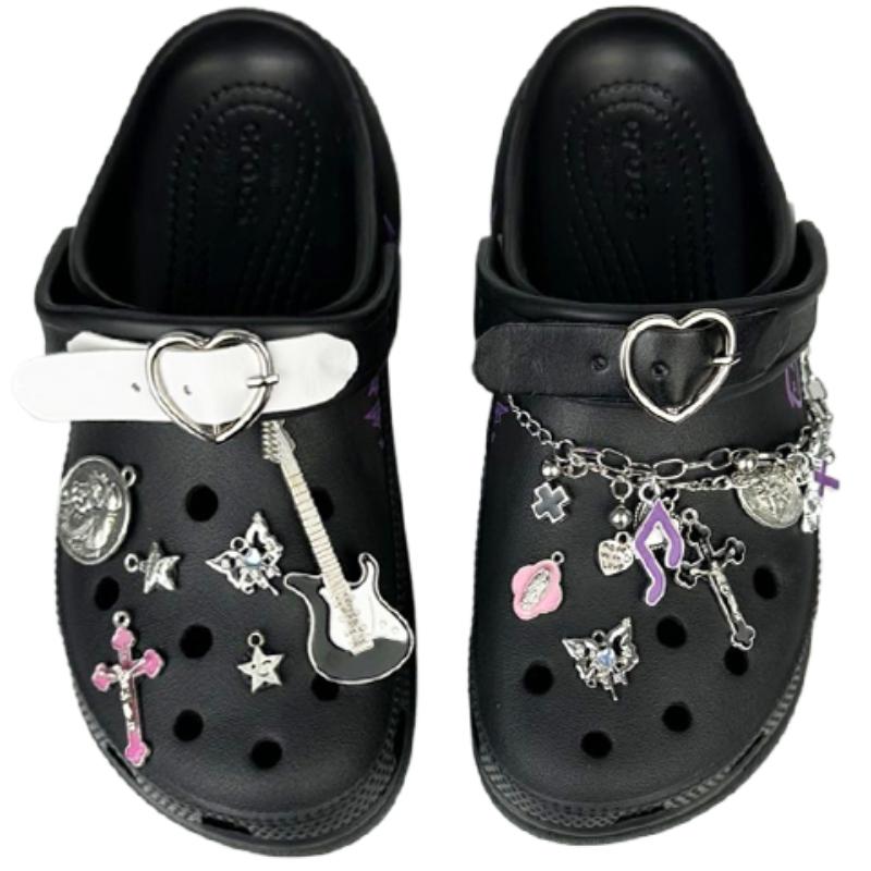 Crocs Classic Platform Clog BNK Clogs Women's Black Purple