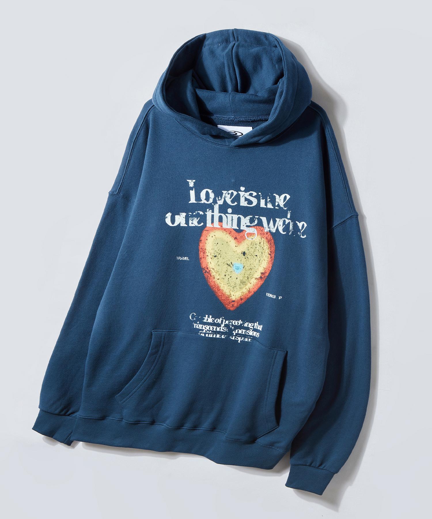 Худи Travel Heartspace Глубокий синий Deep Blue/Medium