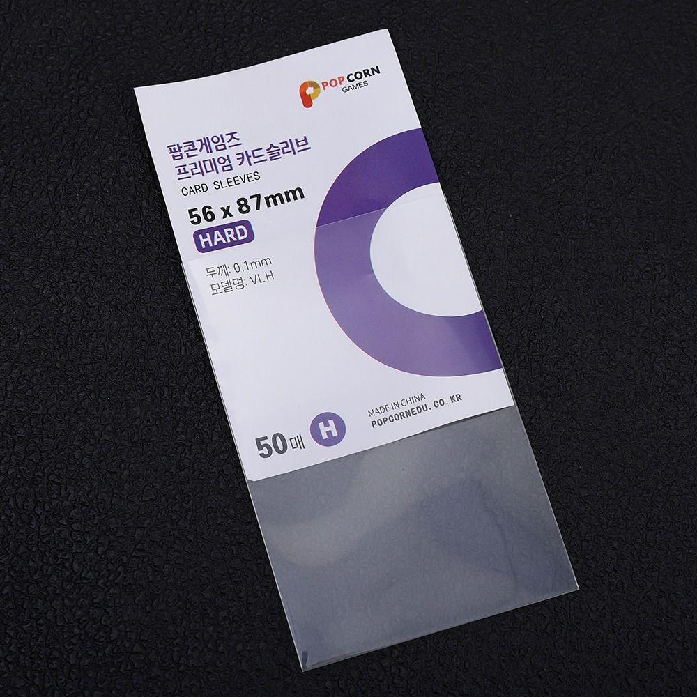 Anti-scratch Korea Card Sleeves Cpp Hard Photocard Holder Clear Photo Card Sleeve Diy idol Card